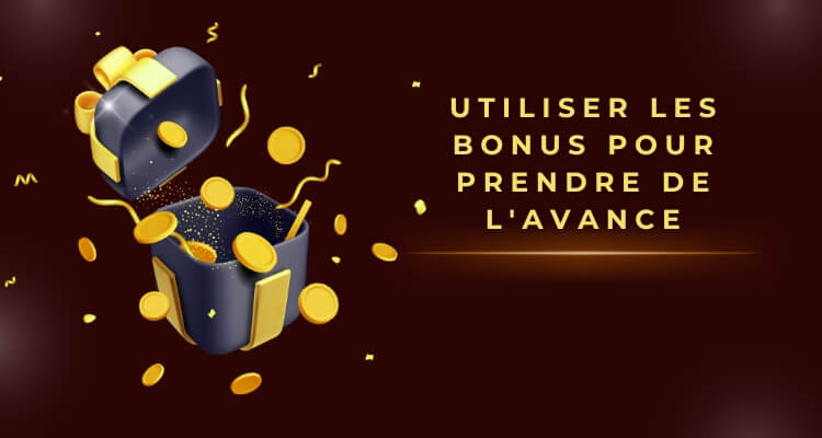 Coffret ouvert avec des pièces d'or